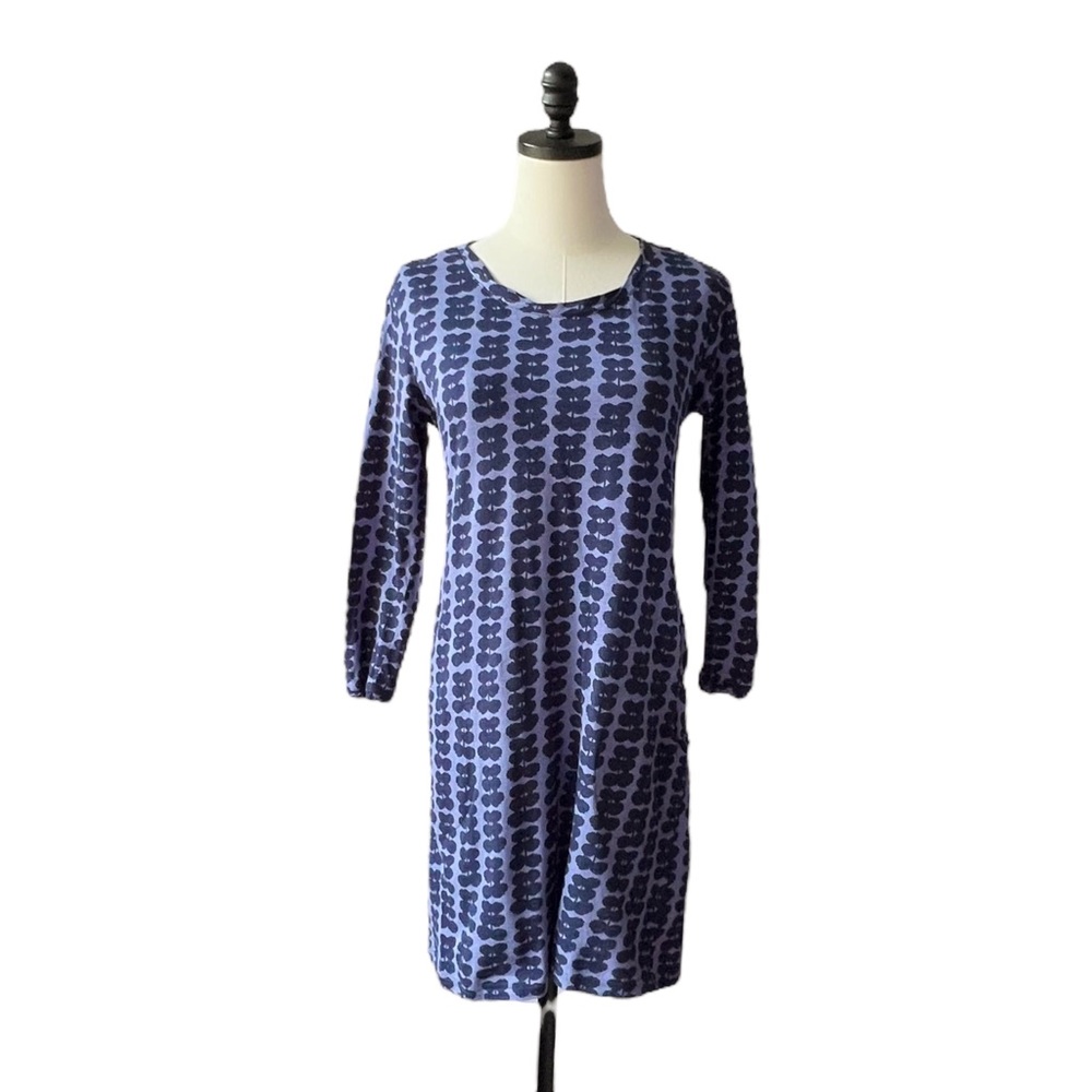 Marimekko Cotton Flax Shift Dress | SMALL - Picture 1 of 10